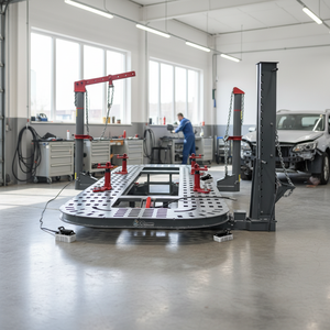 OBC Système <span class=keywords><strong>de</strong></span> <span class=keywords><strong>redressage</strong></span> <span class=keywords><strong>de</strong></span> <span class=keywords><strong>carrosserie</strong></span> automobile robuste pour châssis en fer et métal, avec <span class=keywords><strong>banc</strong></span> <span class=keywords><strong>de</strong></span> <span class=keywords><strong>redressage</strong></span> et tour <span class=keywords><strong>de</strong></span> traction 360° - Product Image 2