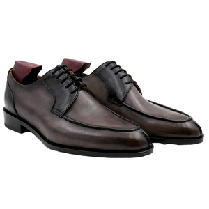 Nouvelles Chaussures d'Affaires en Cuir Style Élégant avec Lacets Cirés, Talon en Éponge, Dessus en Cuir Véritable, Fabriquées à la Main, Semelle Extérieure en Caoutchouc pour l'Automne - Product Image 4