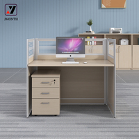 Bureau de travail moderne en bois extensible et durable avec postes de travail en verre pour centre d'appels - Vente en gros