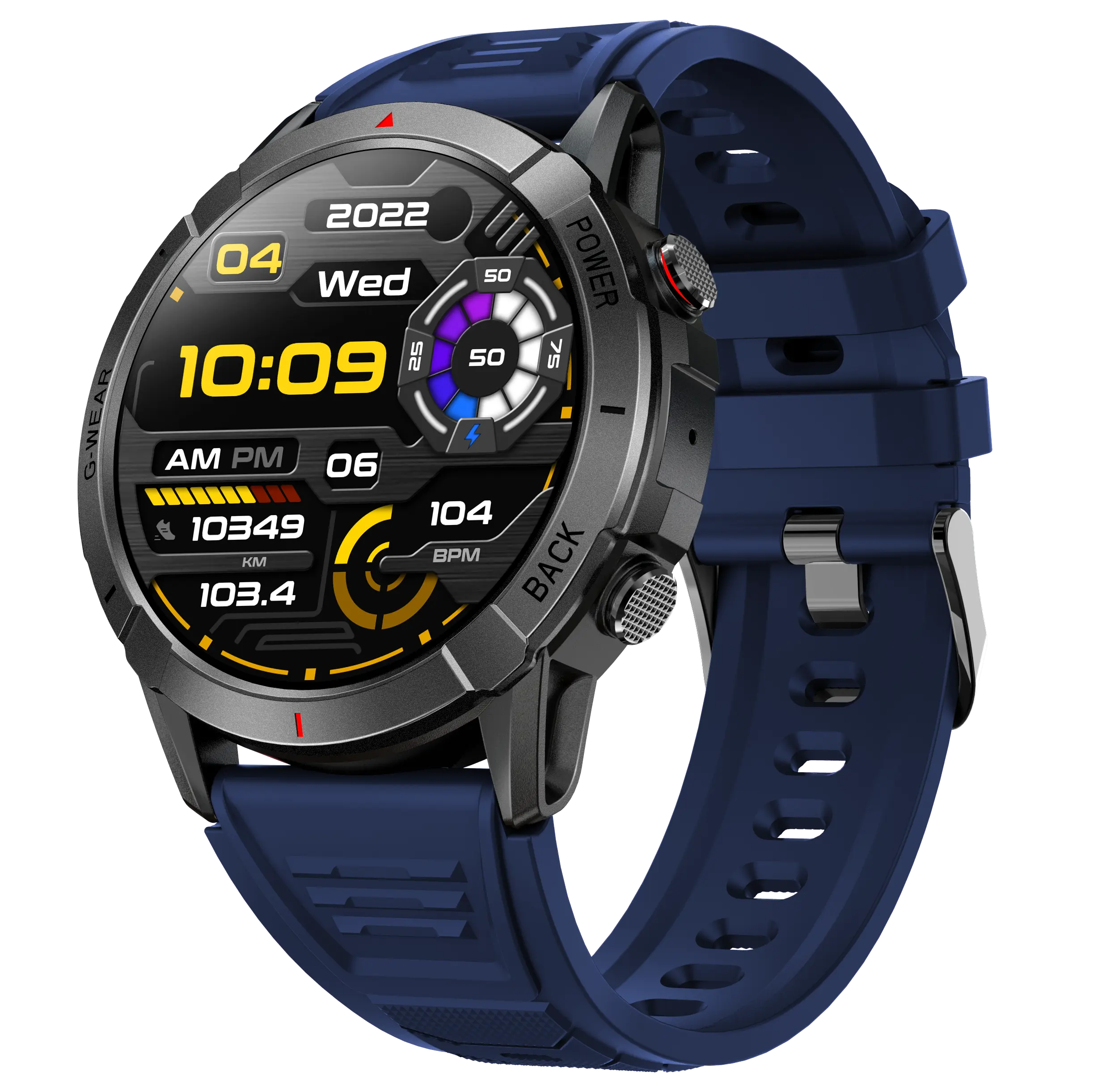 NX10 Deportes al aire libre AMOLED Reloj inteligente para hombres BT Call IP68 Impermeable Gran memoria Smartwatch 400mAh Batt grande