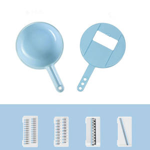 Pelador de Verduras al por Mayor, Rebanador de Patatas, Rallador de Zanahorias y Cebollas con Colador, Cortador 6/12 en 1, Accesorios de Cocina - Product Image 3