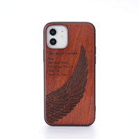 Étui de téléphone portable en bois véritable de conception de Logo personnalisé de haute qualité pour iPhone 14 13 12 11 Pro Max X XS XR 7 8 Plus SE