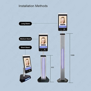 Máquina de asistencia de tarjeta RFID Cámara de reconocimiento facial de huellas dactilares Sistema de control de acceso de reconocimiento facial biométrico - Product Image 3