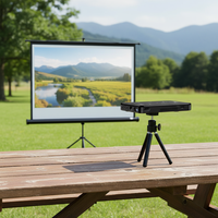 Meilleur prix d'usine, projecteur DLP de poche P09, 100 lumens ANSI, batterie 5000 mAh, 8 Go, Android 14, mise au point manuelle, vidéo 4K, home cinéma