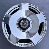 Jantes monobloc polies de luxe 20 21 pouces 5-130 en alliage forgé pour Benz Maybach G350 G500 G550 G450 G63 Classe S