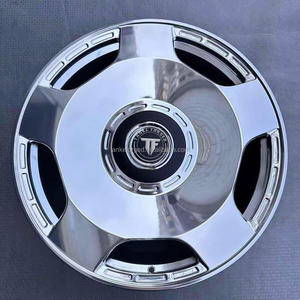 Rines Monobloque Pulidos de Lujo de 20 y 21 Pulgadas, 5-130, de Aleación Forjada para Benz <span class=keywords><strong>Maybach</strong></span> G350 G500 G550 G450 G63 Clase S - Product Image 3