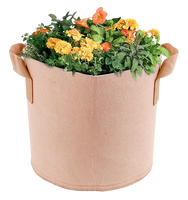 Lot de 10 sacs de culture pour plantes en tissu non tissé épaissi de 1 gallon, excellente drainage, croissance saine des racines, avec poignées, pour la culture des pommes de terre