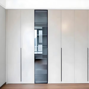 Armoire en bois à bon prix, armoire en bois massif, armoire de chambre à coucher, porte en verre à vendre - Product Image 1