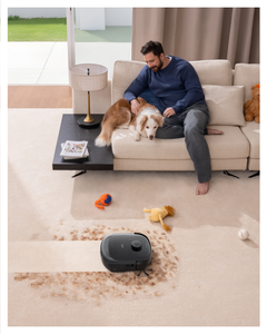 Aspirateur <span class=keywords><strong>robot</strong></span> intelligent Eufy Omni <span class=keywords><strong>E25</strong></span> avec navigation LDS, nettoyage humide/sec, aspiration >2499 Pa, nettoyage automatique, élimination des saletés - Product Image 3