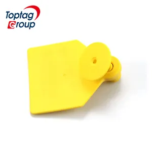 UHF RFID animal ear tag ID chip EID ISO11784 18000-6c FDX-B sheep cow cattle ear tag for livestocks identification