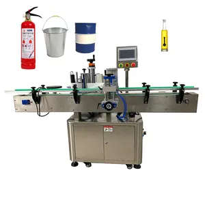 Automatic customized bottles cans labeling machine label machine for jars container