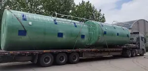 Waterontharder Tank Voor Water Apparatuur Septic Tank Water Filter Frp Druk Tank