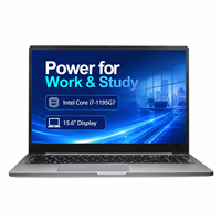 Portátil al por Mayor de 15.6 Pulgadas con Intel Core I7-1195G7, 8GB/16GB DDR4, SSD M.2, FHD IPS, Windows 11, Huella Dactilar y Teclado Retroiluminado