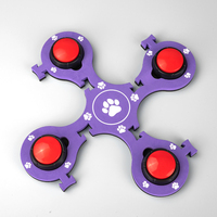 Módulo de Reproducción de Voz Personalizado con Diseño Único para Mascotas, Botón de Comunicación Grabable para Perros y Gatos, Juego de 4