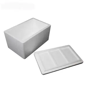 9L定制冷却器聚苯乙烯泡沫塑料盒，用于冰31.5 L * 18.5 W * 15.5 H(cm)