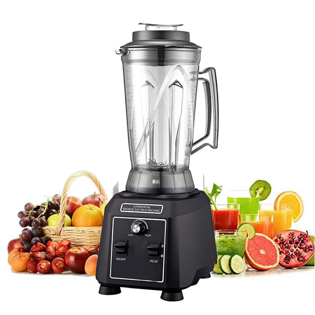 High Quality 4L Large Capacity 2200W Powerful Blender Heavy Duty Blender Commercial Smoothie Blender