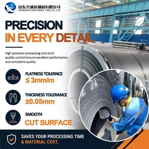 Leveling Q345 A36 Black <b>Pickled</b> and Oiled 10mm 1000mm Bending Carbon Steel Coil for Pipe Manufacturing - Product Image 3
