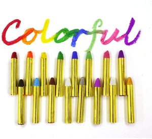 Bâton de crayon de peinture de visage <span class=keywords><strong>arc</strong></span>-<span class=keywords><strong>en</strong></span>-<span class=keywords><strong>ciel</strong></span> non toxique sûr pour le maquillage d'Halloween - Product Image 5
