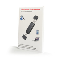 USB 3.0 Card Reader High-Speed TF SD Multi Card Reader Mini Type-C Computer Accessory Phone OTG Card Reader