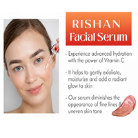 Sérum facial anti-âge à la vitamine C à base de plantes, hydratation intense, éclat de la peau, réduction efficace du teint inégal