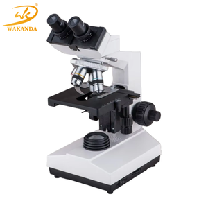 Prix bon marché Microscope biologique binoculaire Portable de laboratoire XSZ-107BN Microscopio Microscope biologique binoculaire - Product Image 1