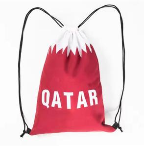 Sac à dos à cordon de serrage de haute qualité avec drapeau national, pour le jour du match de football 2026, 48 pays, sac de sport réglable pour femmes et hommes - Product Image 3