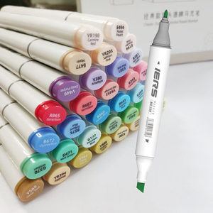 Juego de 168 Marcadores de Alcohol con Base, Marcadores de Doble Punta para Dibujar, Colorear, Ilustrar, Recargables, con Punta de Cincel - Product Image 3