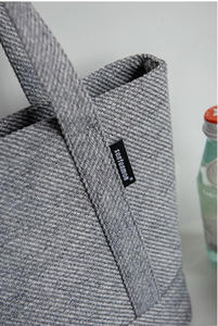 Sac à main de style nouveau, en tissu texturé lin, grande capacité, pour femmes, maman, sorties décontractées, sacs fourre-tout - Product Image 2