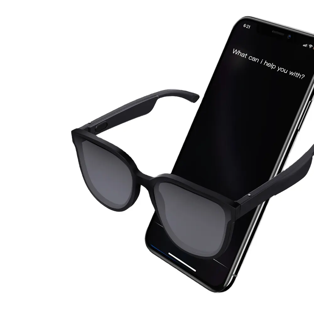 Nieuwe Aankomst E10 Bluetooth Zonnebril Met Bellende Muziek Afspelen Navigatie Oogbescherming Blauw Licht Blokkeert Draadloze Oordopjes