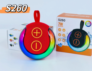 Meilleure vente S260 Bt Music Active Wireless Party Mini Round Shape Portable Gaming Bt Sound Equipment Speaker <span class=keywords><strong>Sexy</strong></span> Bass Aux - Product Image 3