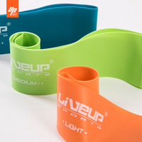 LIVEUP - Juego de Bandas de Resistencia para Ejercicio de Alta Calidad, Bandas Elásticas de Látex, Bandas de Resistencia para Hacer Ejercicio de Cadera