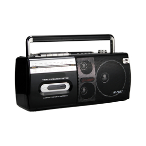 Reproductor de Casetes Retro Personalizado, Radio AM FM SW, Ranura USB TF, Boombox Recargable para Camping, Regalo - Product Image 3