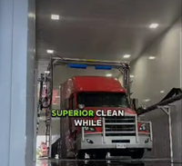 Système de brosse commerciale express pour la maison entièrement automatique intelligent liban prix sans contact lavage robotique voiture machine de lavage de voiture