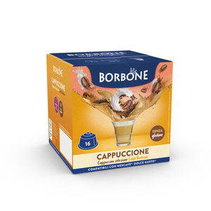 64 Capsule Solubili Borbone Cappuccino 0,23g/capsula per Macchine Monodose - Product Image 1