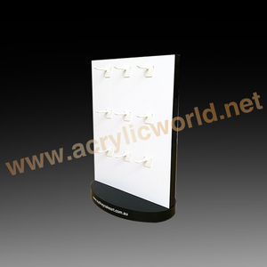 Présentoir rotatif en acrylique pour accessoires mobiles avec crochet en acrylique - Product Image 6