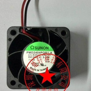 Ventilador Axial SUNON PMD2404PQB1-A 24V 3.3W 2600RPM con Aspas de Plástico para Montaje en Ducto - Product Image 1