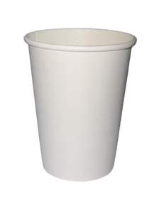 Vaso de Papel Desechable Blanco para Bebidas Calientes y Frías, Ecológico, para Té, Café, Agua y Fiestas - Product Image 2