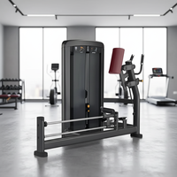 Équipement de musculation professionnel commercial très demandé : Machine à fessiers à sélection de charge par pignon et Machine de presse à jambes pour la musculation