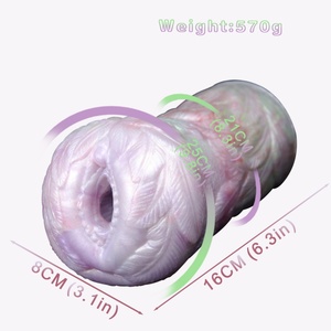 Copa de Masturbación Pussy Pocket, Vagina Artificial Suave y Ajustada, Masturbador de Silicona Roja, Juguetes Sexuales Masculinos, Productos para Adultos al por Mayor - Product Image 2