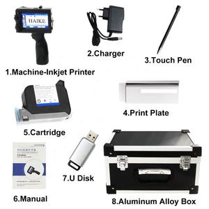 Auto Portable Online-Sojet-Elfin-Tij-Thermo tinten strahl drucker Deckel Datums drucker mit Band förderer - Product Image 5