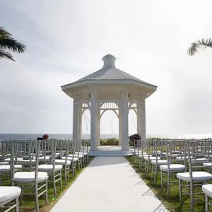 White modern design Chivari Chairs wedding for event