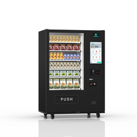 Distributeur automatique de snacks avec écran tactile de 21,5 pouces, conforme ADA, avec désinfection UV et gestion cloud