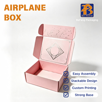 Boîte cadeau de luxe en carton ondulé réutilisable pour présentation de jouets et cadeaux haut de gamme, idéale pour les magasins de vêtements et t-shirts
