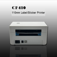 Impresora de Etiquetas de Envío sin Tinta Uyin CP410, Compatible con ESC/POS, Tamaño Máximo de Papel de 108 mm, Producto en Stock, Gran Venta