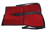 Thérapie par lumière infrarouge pour le soin des chevaux, 660 nm 850 nm, enveloppe de thérapie LED à lumière rouge portable pour soulager les douleurs dorsales, thérapie équine