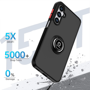 Phổ Biến Nhẫn Chủ Điện Thoại Trường Hợp Đối Với <span class=keywords><strong>Samsung</strong></span> Galaxy A16 A06 A36 A56 4G 5G Chân Đế Chống Sốc Điện Thoại Di Động Trường Hợp - Product Image 4