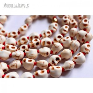 MN36786 Tay Mala Đá Mala Vòng Cổ Kali Sọ Hạt 108 Mala Hạt Sọ Vòng Cổ Nữ Thần Kali Vòng Cổ Sọ Cầu Nguyện Hạt - Product Image 2