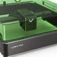Máquina de Grabado y Corte Láser de Escritorio 20W 400x380mm, con Bluetooth y App, para Grabar Azulejos/Cerámica/Silicona, para Creación de Letreros