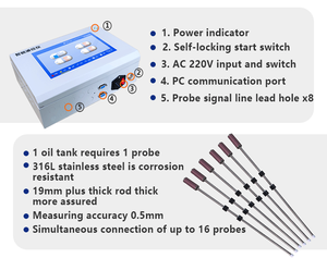 Application de gestion intelligente du carburant, surveillance à distance, système ATG, système de jauge de réservoir automatique, console avec sonde - Product Image 3