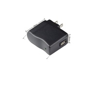 Adaptateur secteur USB 5V 1A 5W avec prise US/EU/UK/AU, protection de sécurité pour montre connectée, caméra, haut-parleur Bluetooth, LED, CE FCC OEM